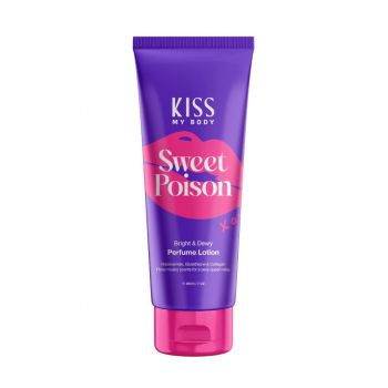 KISS MY BODY Bright & Dewy Perfume Lotion Sweet Poison 200 G