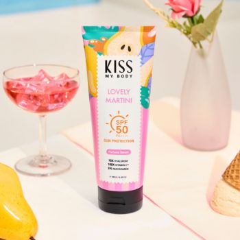 Kiss My Body Sun Protection Perfume Serum SPF PA++++ PA Lovely Martini 180 g