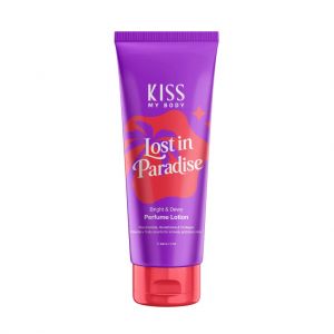 KISS MY BODY Bright & Dewy Perfume Lotion Lost In Paradise 200 G