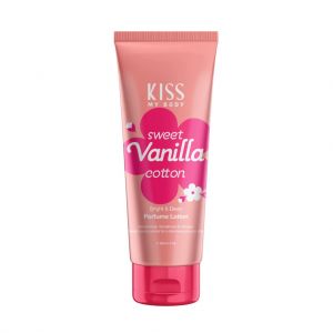 KISS MY BODY Bright & Dewy Perfume Lotion Sweet Vanilla Cotton 200 G